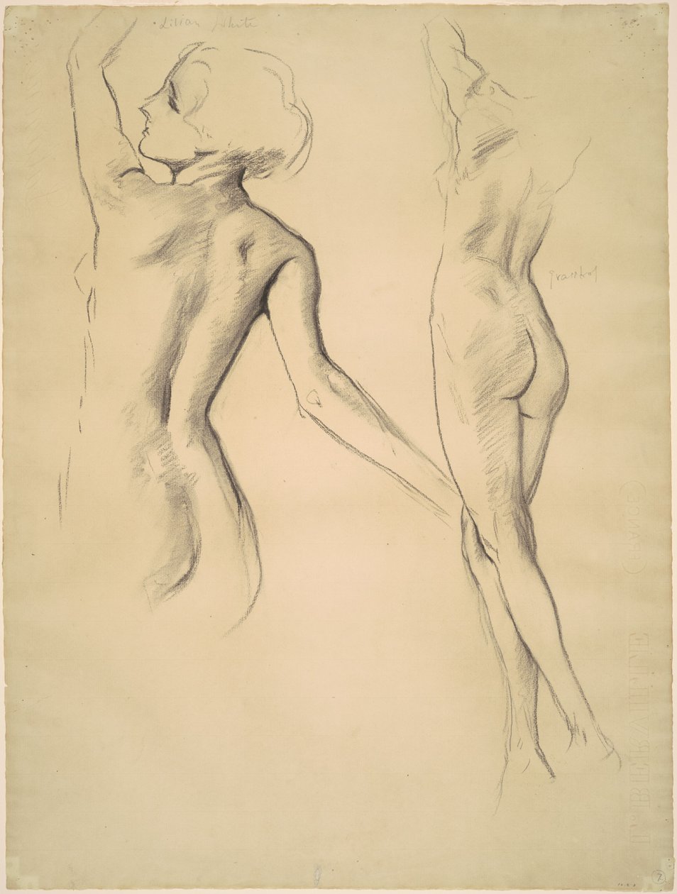 Estudos para "Figuras dançantes" de John Singer Sargent