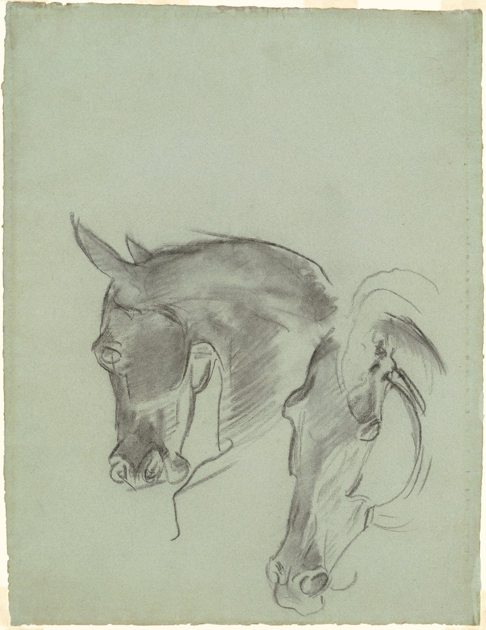 Estudos para "A Queda de Gogue e Magogue" de John Singer Sargent