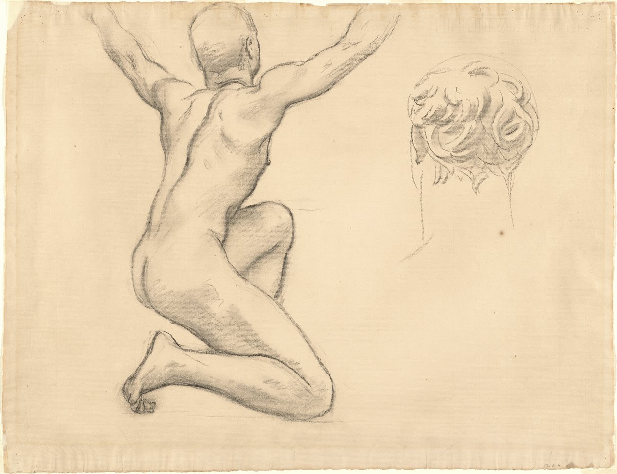 Estudos para "A Revelação da Verdade" de John Singer Sargent