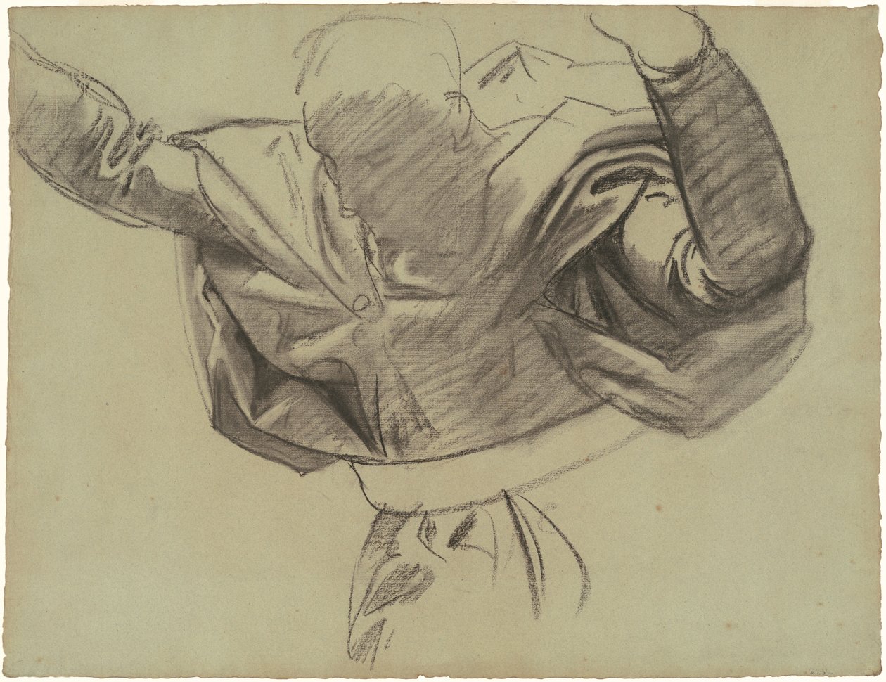Estudo para "Serva do Senhor" de John Singer Sargent