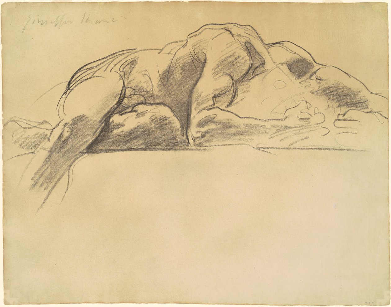Estudo para "Inferno" de John Singer Sargent