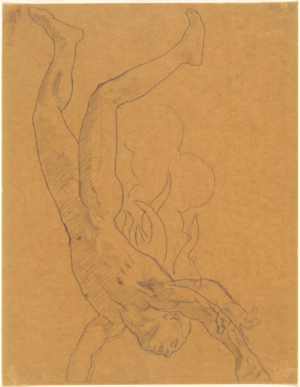 Estudo para "Phaethon" de John Singer Sargent