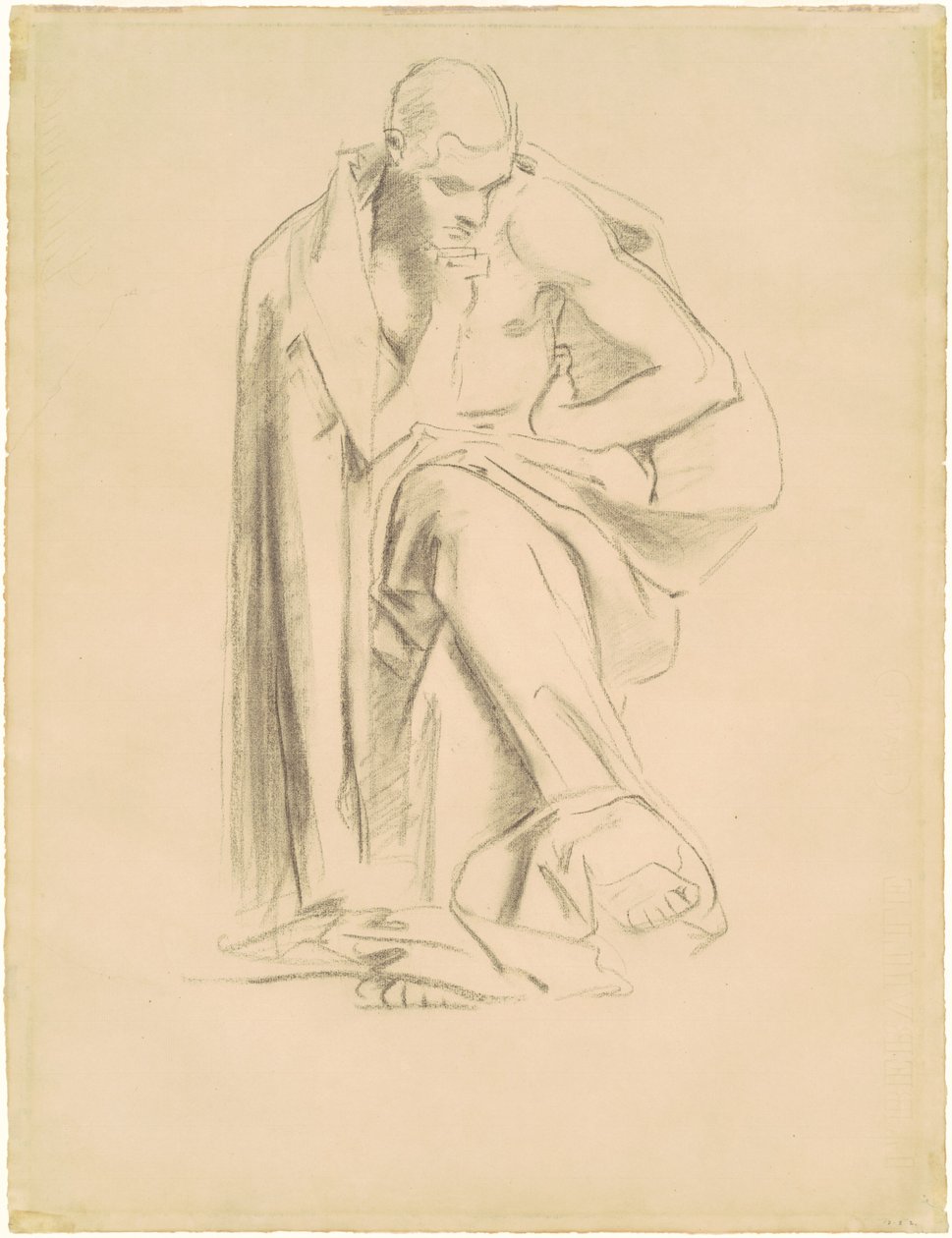 Estudo para "Filosofia" de John Singer Sargent