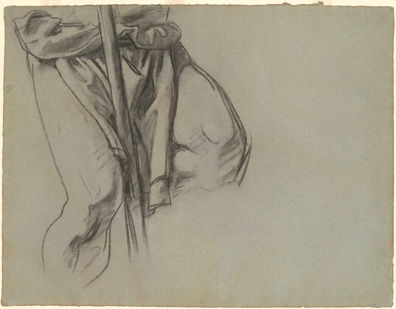 Estudo de Adão para os "Quinze Mistérios do Rosário" de John Singer Sargent