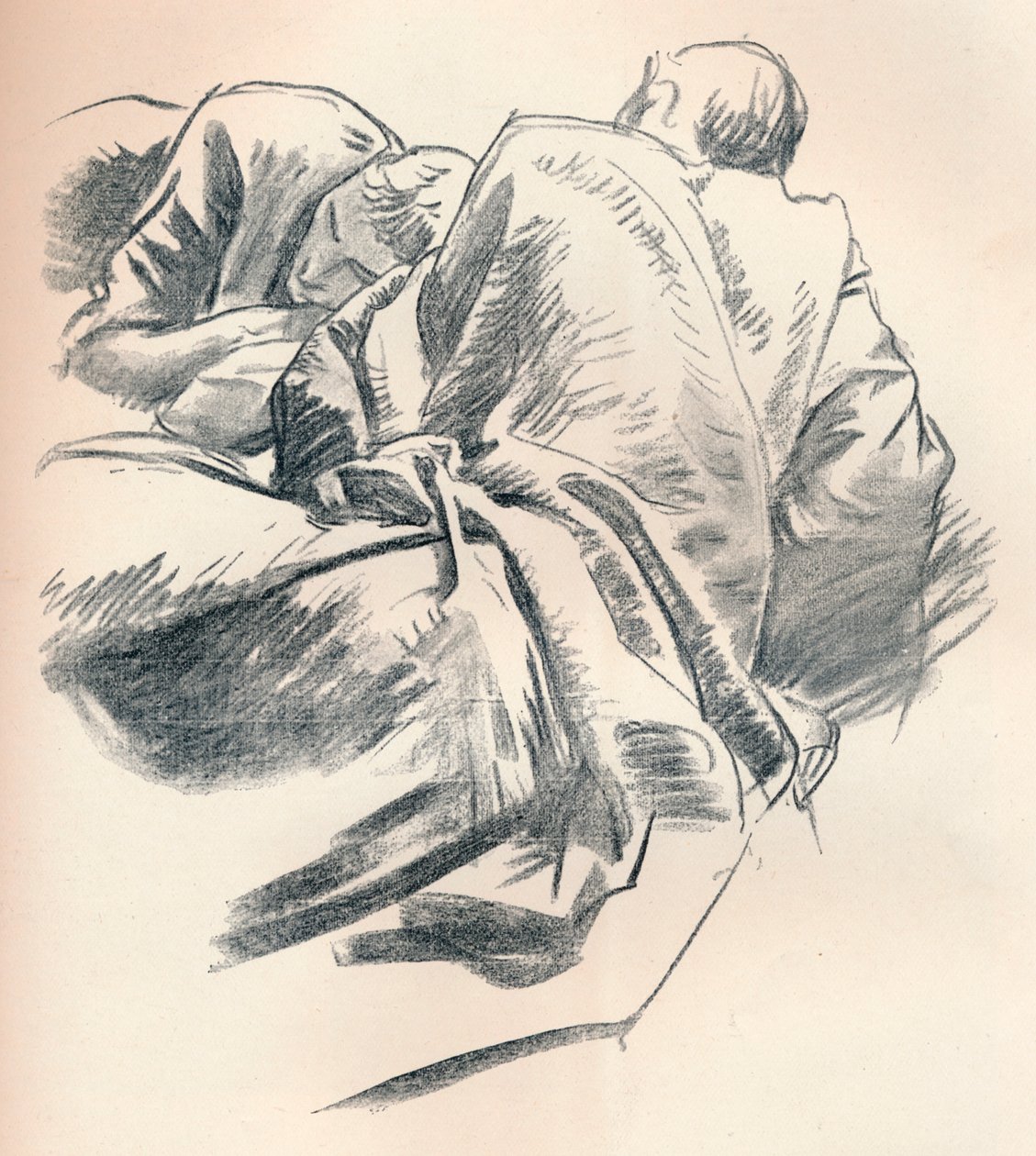 Estudo da Cortina, c1916 de John Singer Sargent