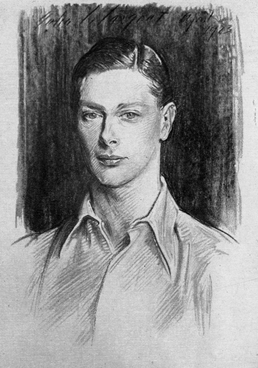 Estudo do Duque de York, 1923 de John Singer Sargent