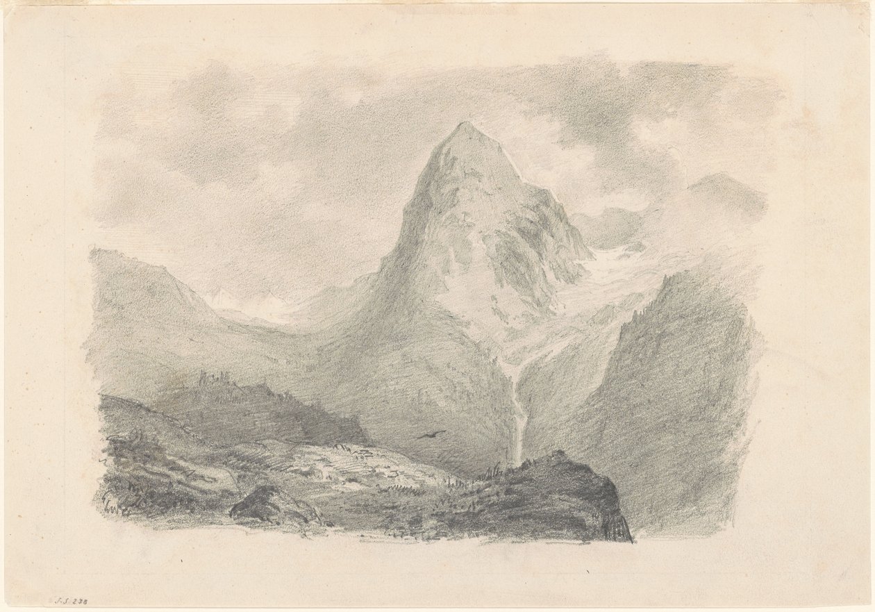 Os Alpes [reto] de John Singer Sargent