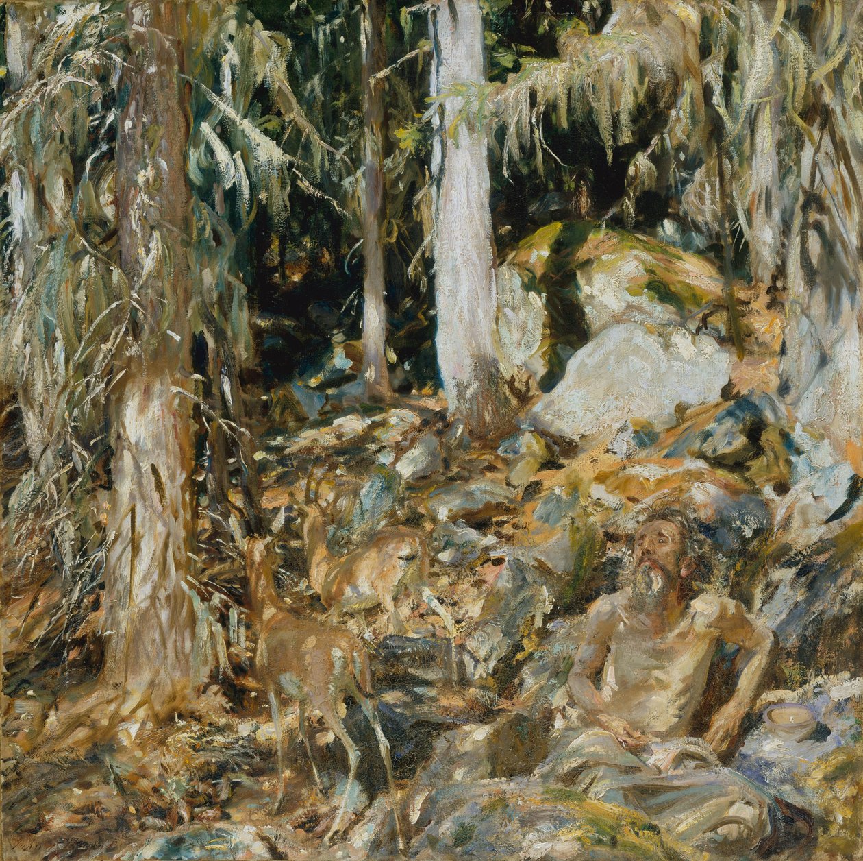 O Eremita, 1908 de John Singer Sargent