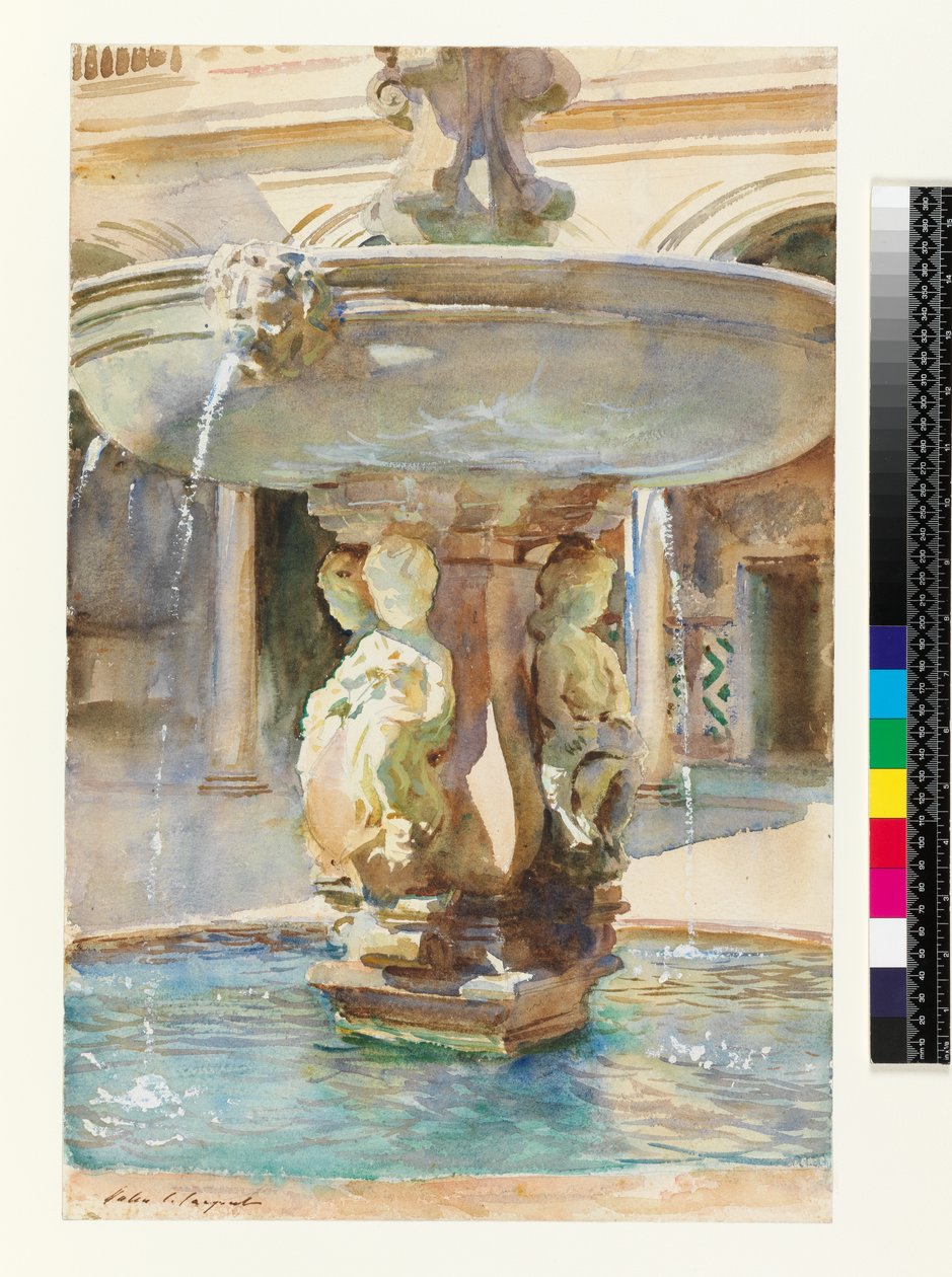 A fonte espanhola de John Singer Sargent