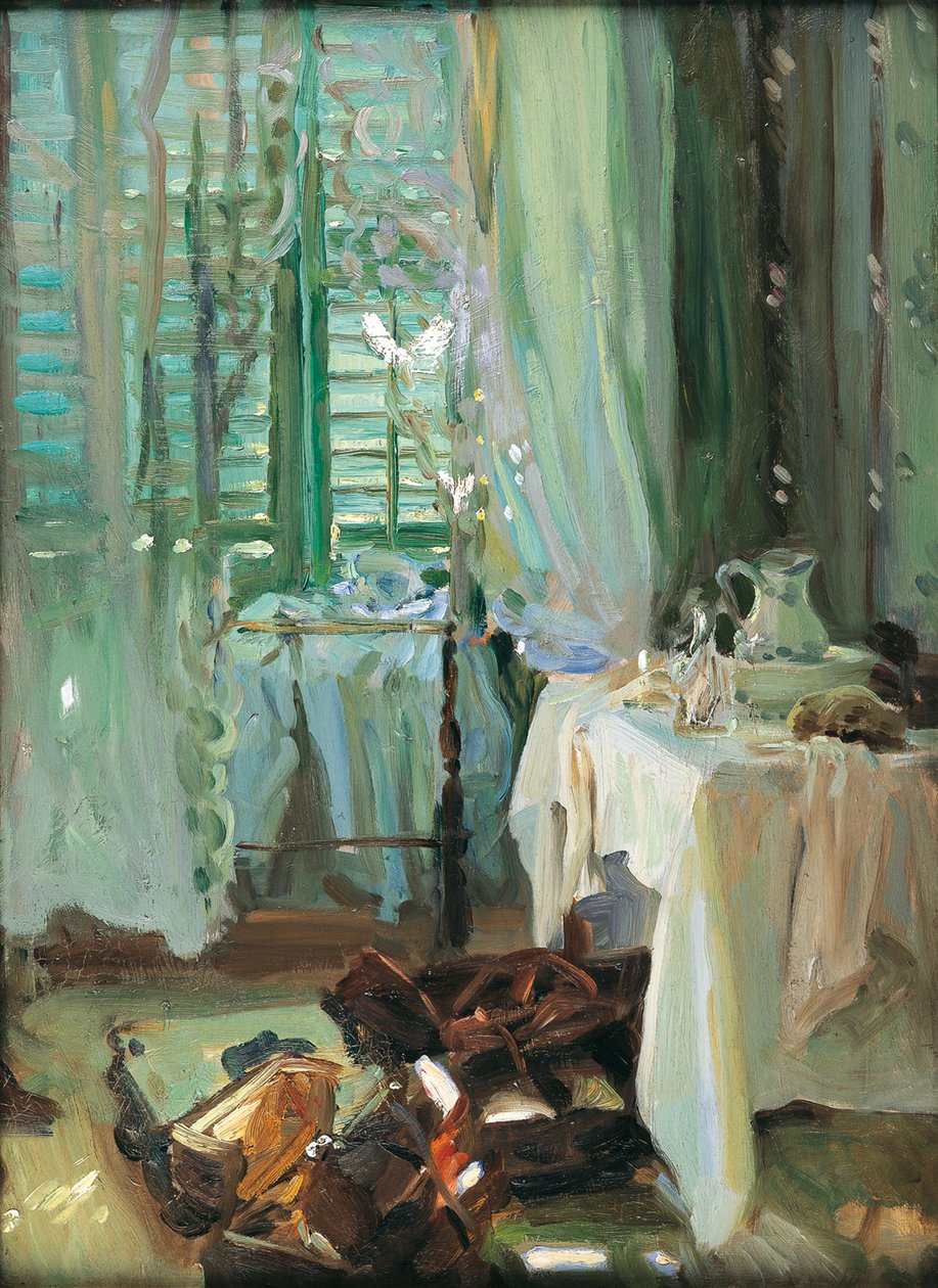 O quarto de hotel de John Singer Sargent