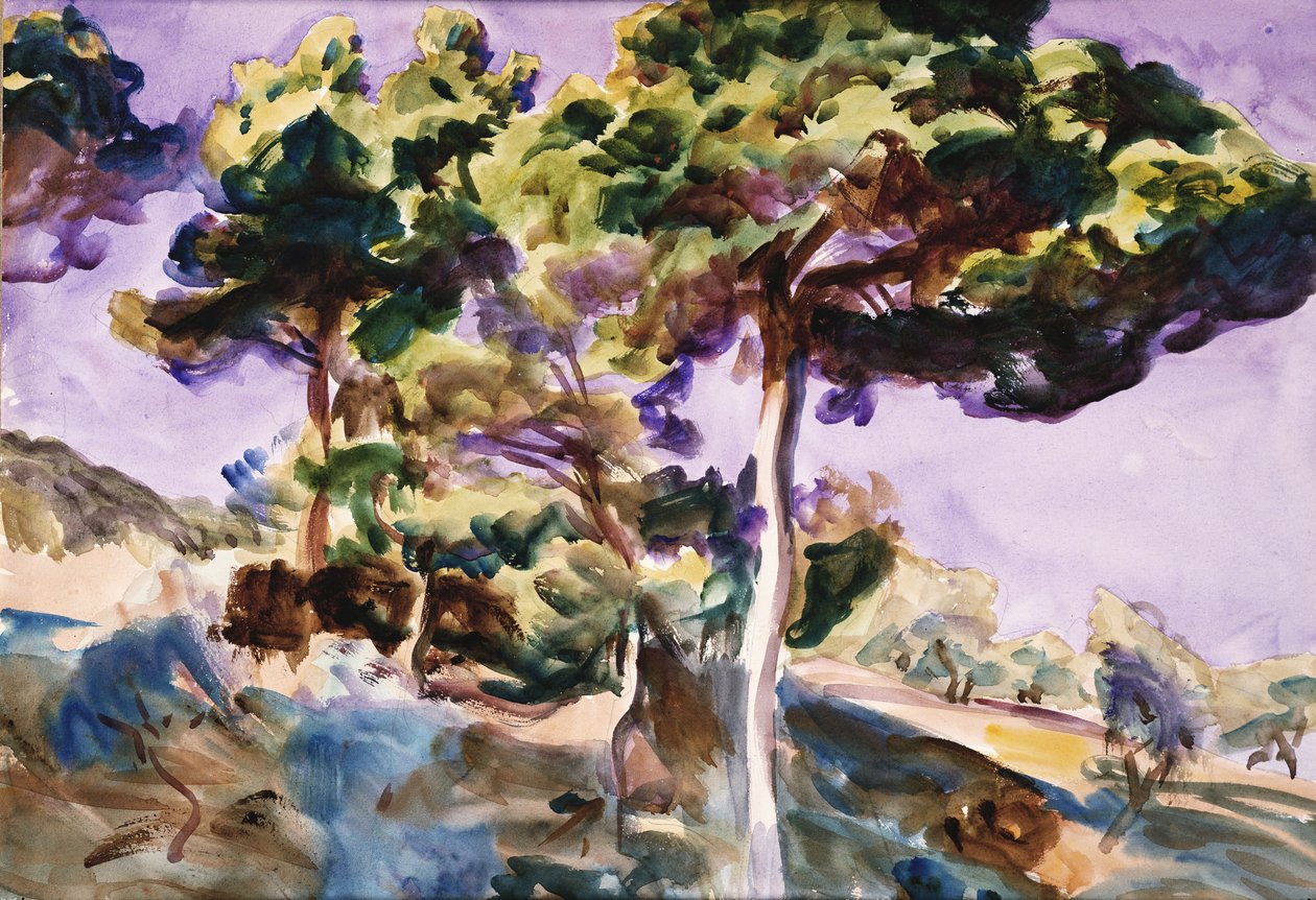 Árvores de John Singer Sargent