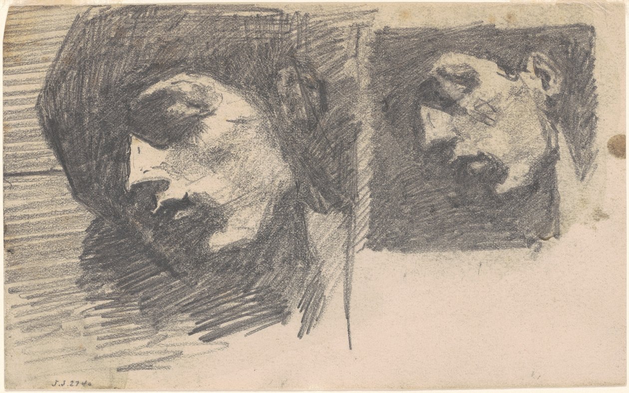 Duas cabeças de John Singer Sargent