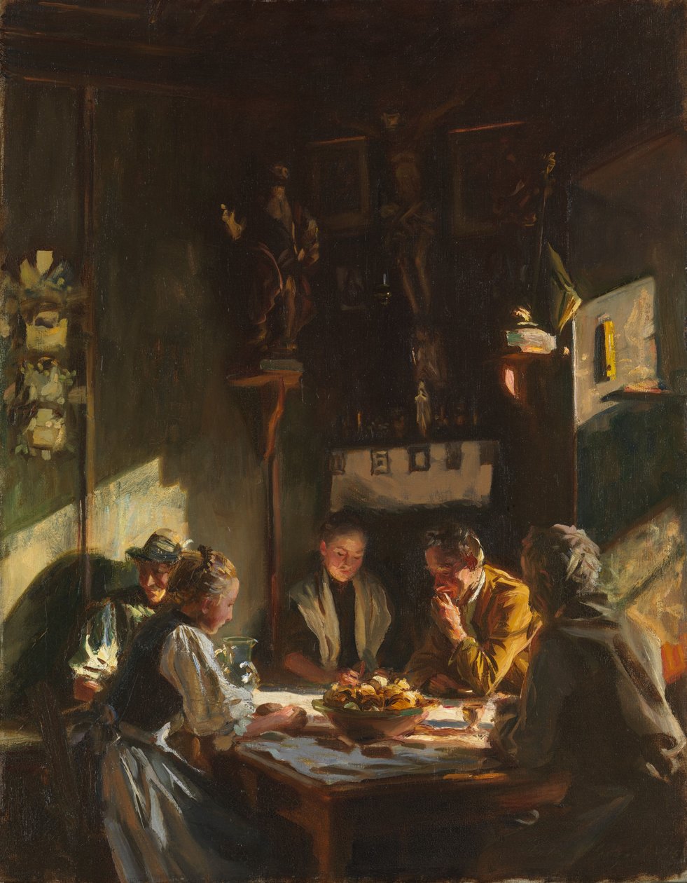 Interior tirolês, 1915 de John Singer Sargent