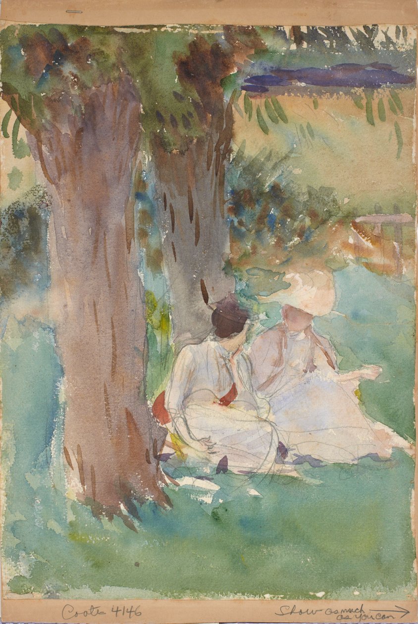 Sob os salgueiros de John Singer Sargent