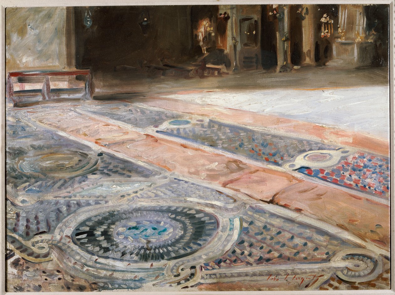 Venetian Interior de John Singer Sargent
