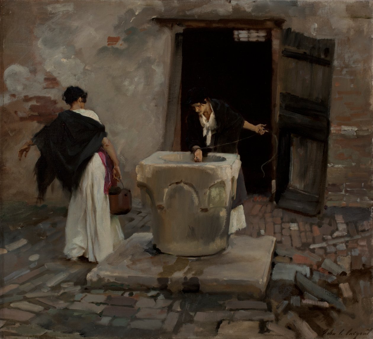 Portadores de água venezianos de John Singer Sargent