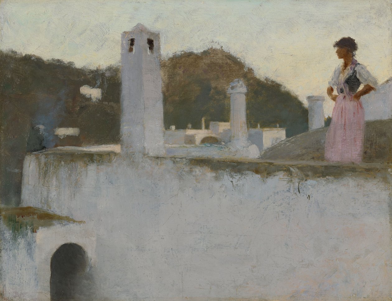 Vista de Capri de John Singer Sargent