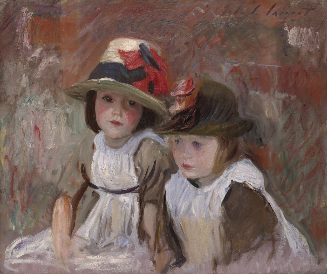 Aldeão Crianças, 1890 de John Singer Sargent