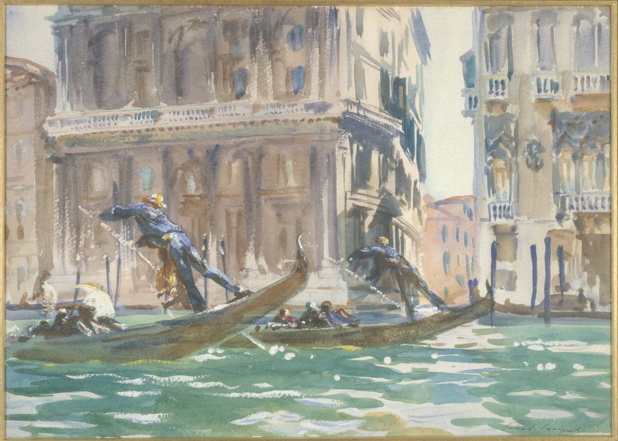 Vista de Veneza de John Singer Sargent