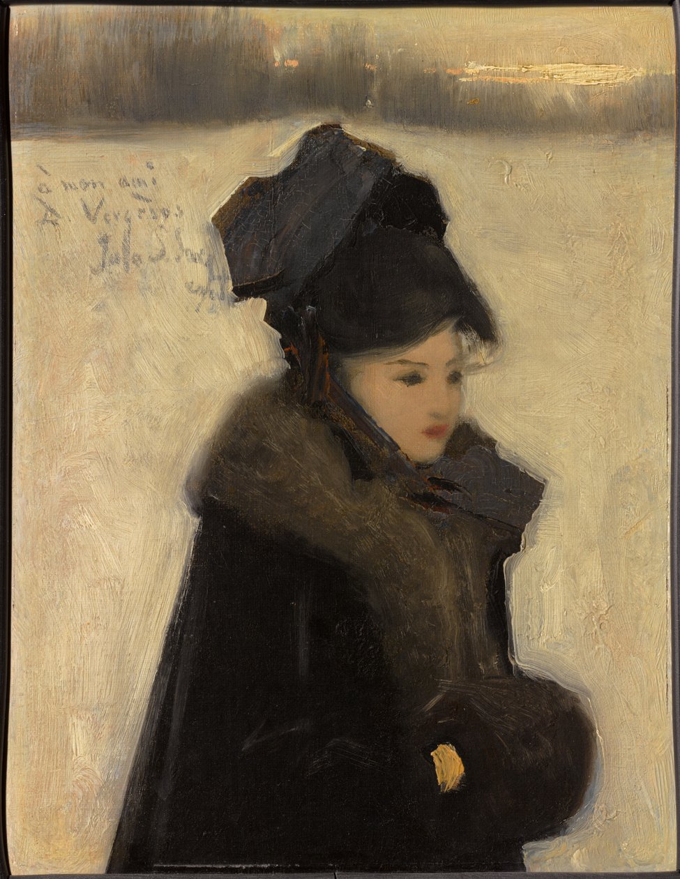 Mulher com peles de John Singer Sargent