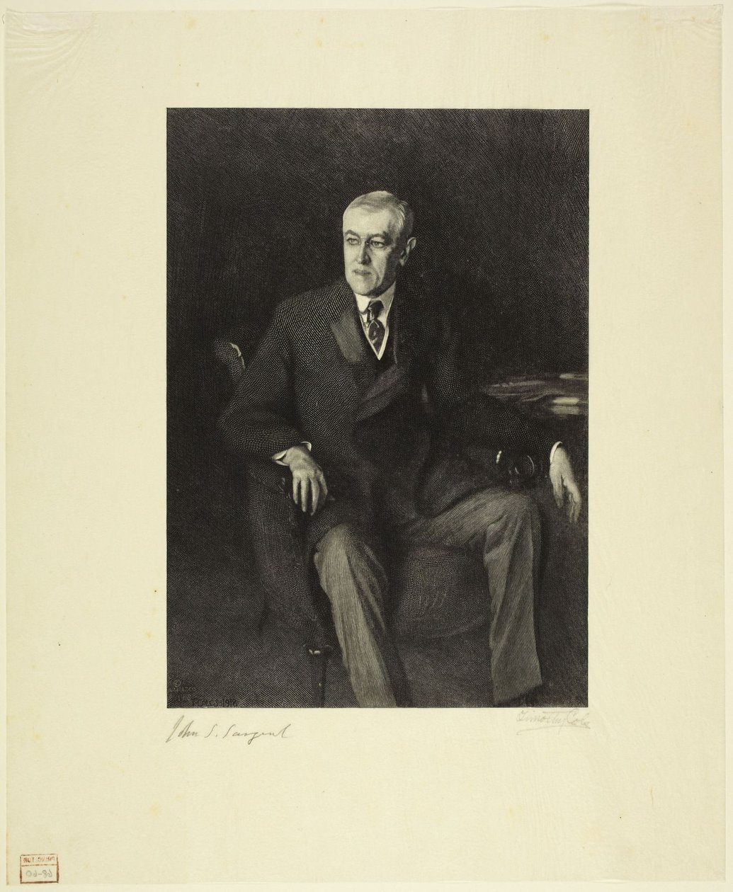 Woodrow Wilson de John Singer Sargent