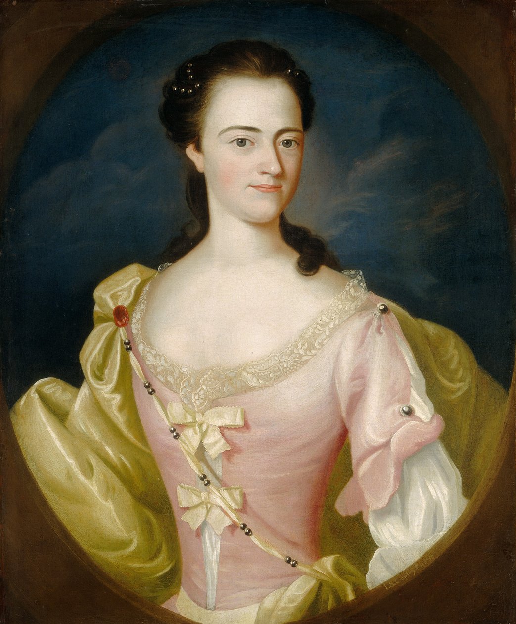 Jane Browne, 1756. de John Singleton Copley