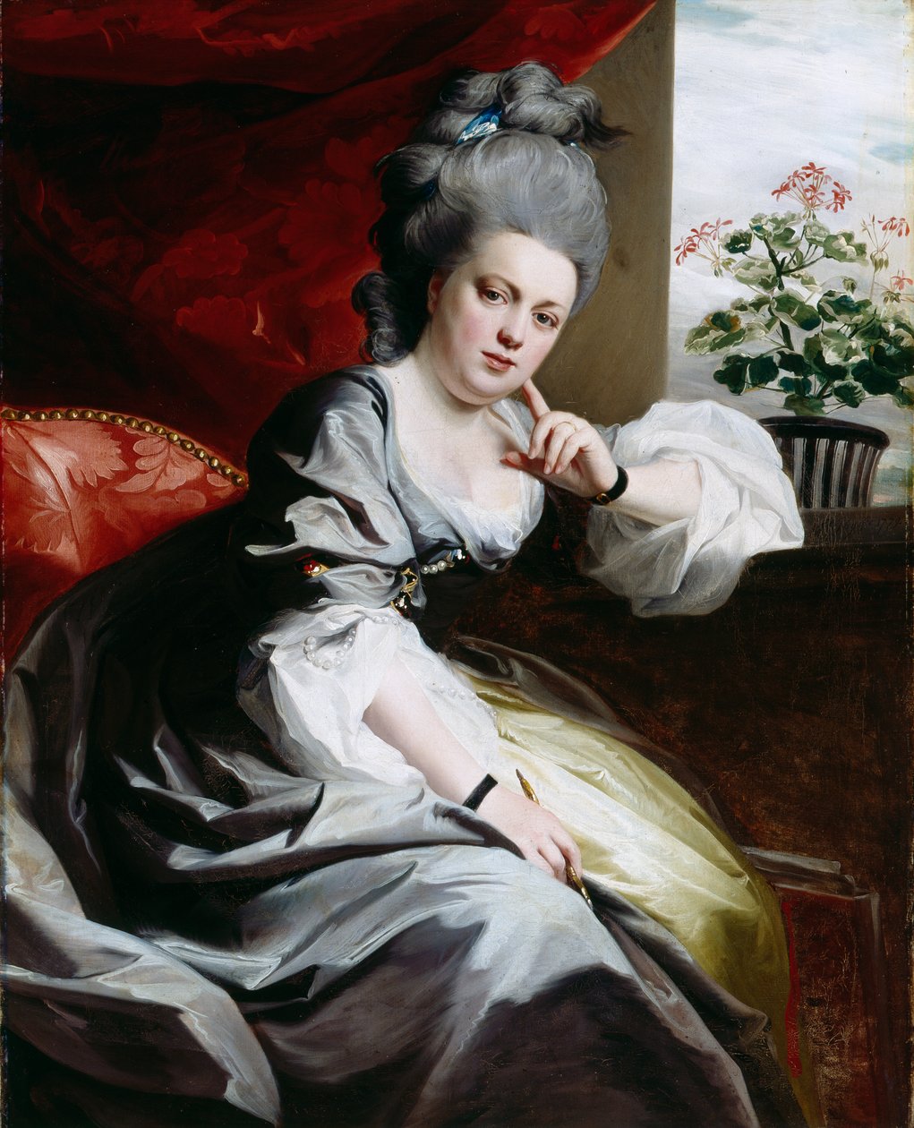 Sra. Clark Gayton, 1779 de John Singleton Copley