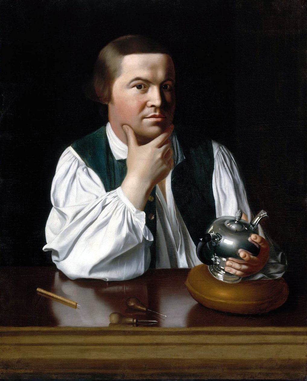 Retrato de Paul Revere de John Singleton Copley