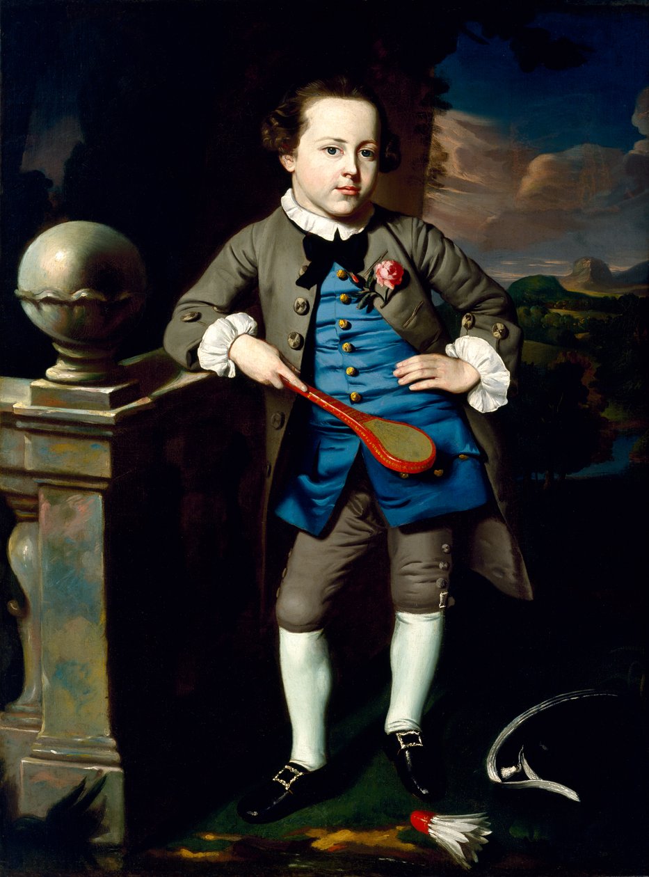 Retrato de um menino, c.1758-60 (óleo sobre tela) de John Singleton Copley