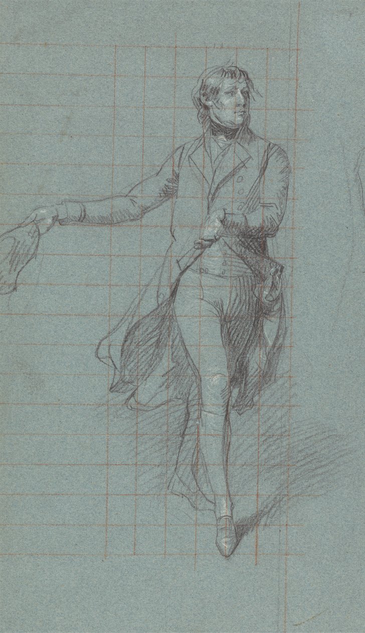 Estudo para o Capitão William George Fairfax para a Pintura "A Vitória de Lord Duncan" de John Singleton Copley