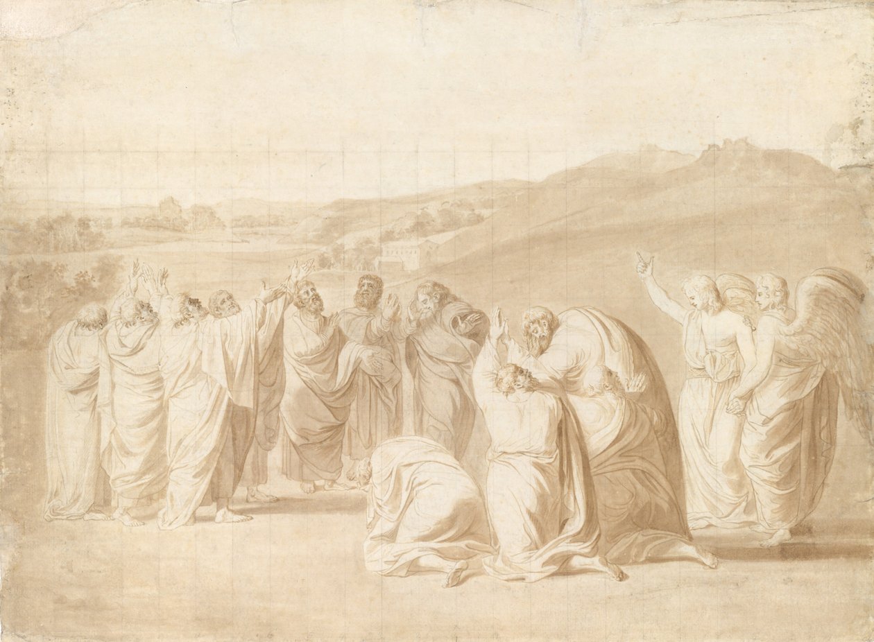 Estudo para a Ascensão, 1774. de John Singleton Copley