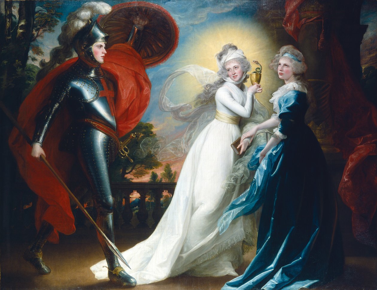 O cavaleiro da Cruz Vermelha de John Singleton Copley