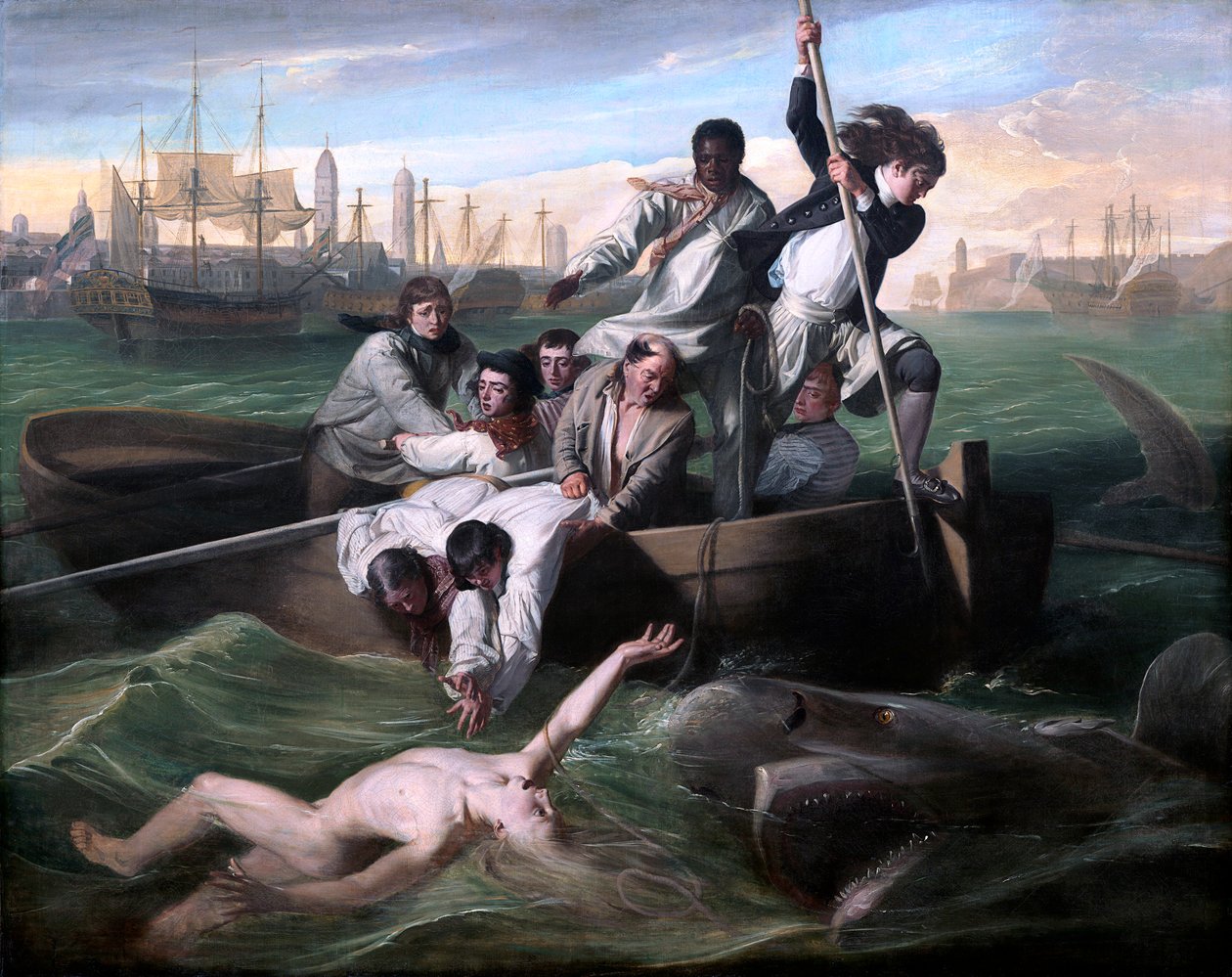 Watson e o tubarão de John Singleton Copley