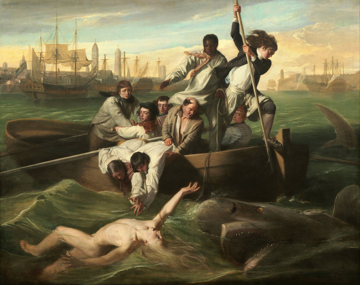 Watson e o tubarão de John Singleton Copley