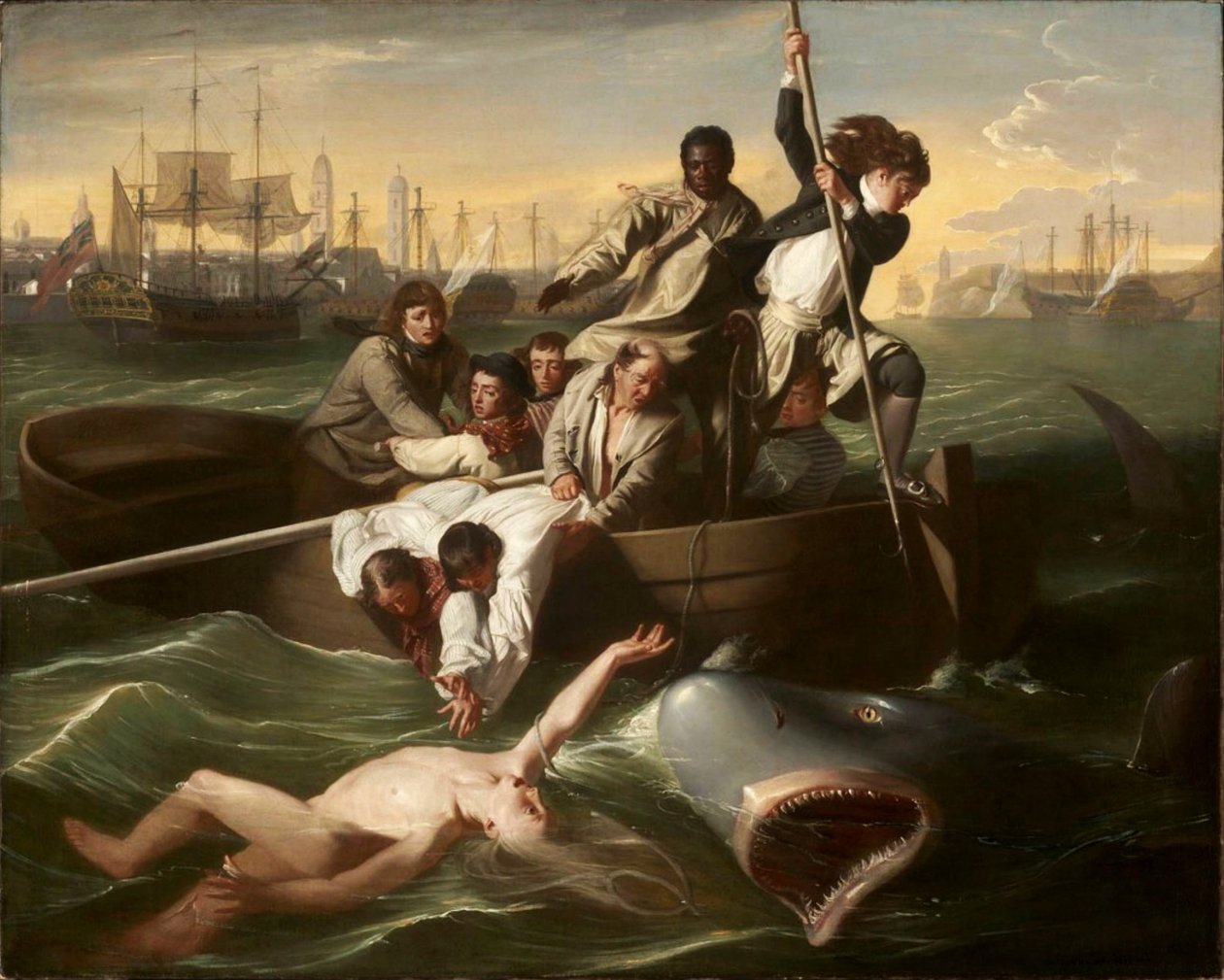 Watson e o tubarão de John Singleton Copley