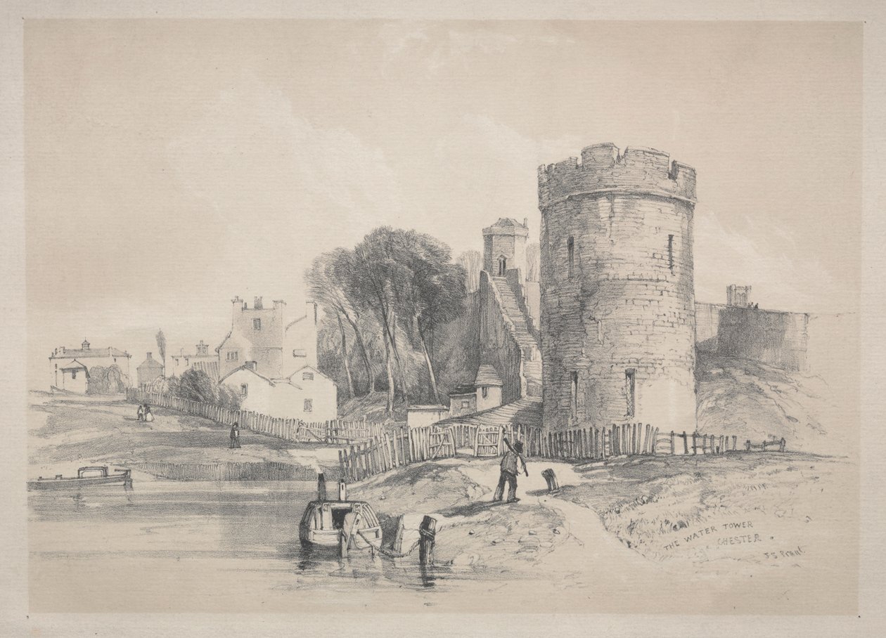 A Torre de Água, Chester de John Skinner Prout