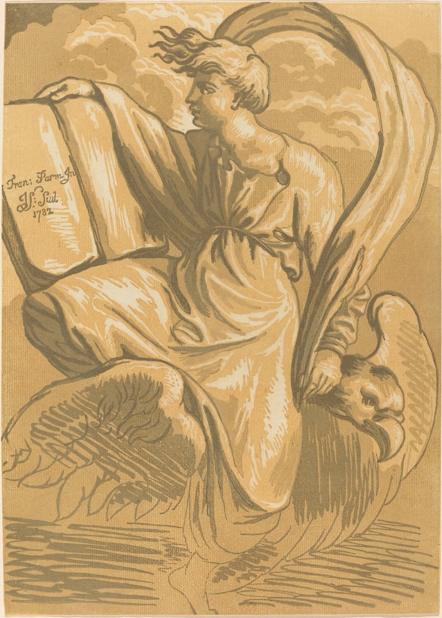 São João Evangelista de John Skippe after Parmigianino