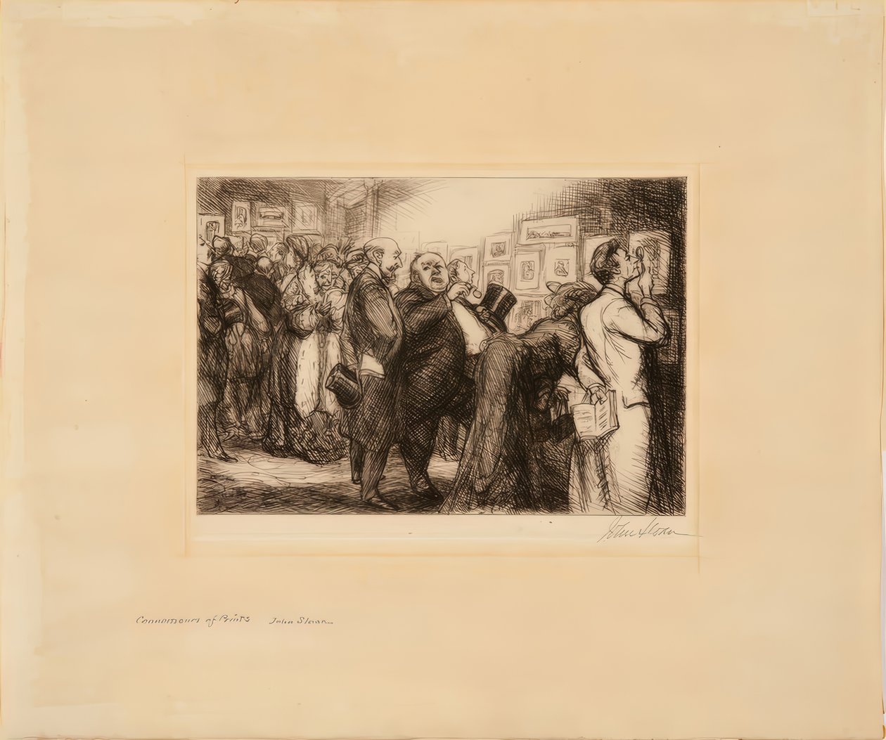 Conhecedores de impressão de John French Sloan