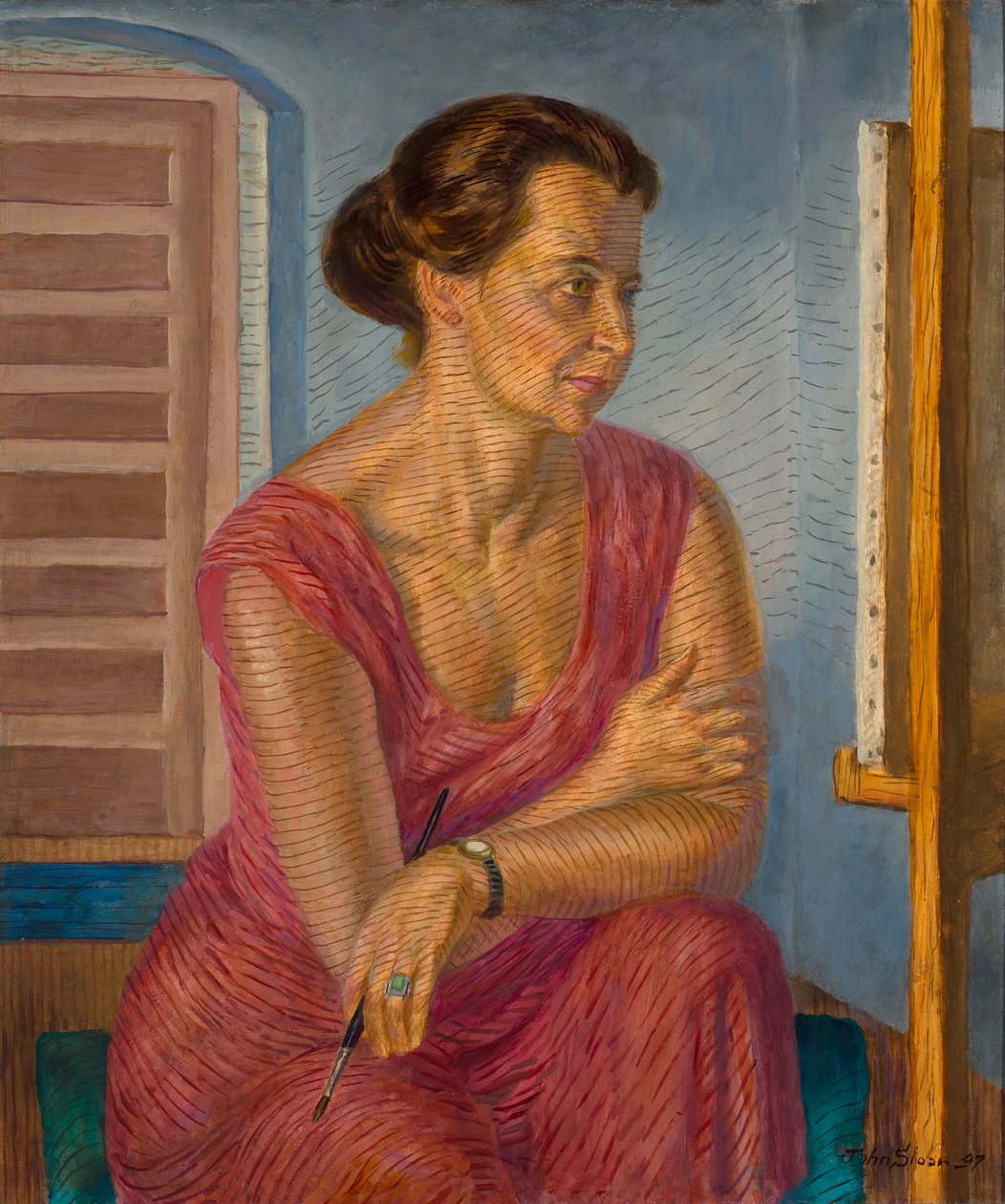 Helena no Leste de John French Sloan