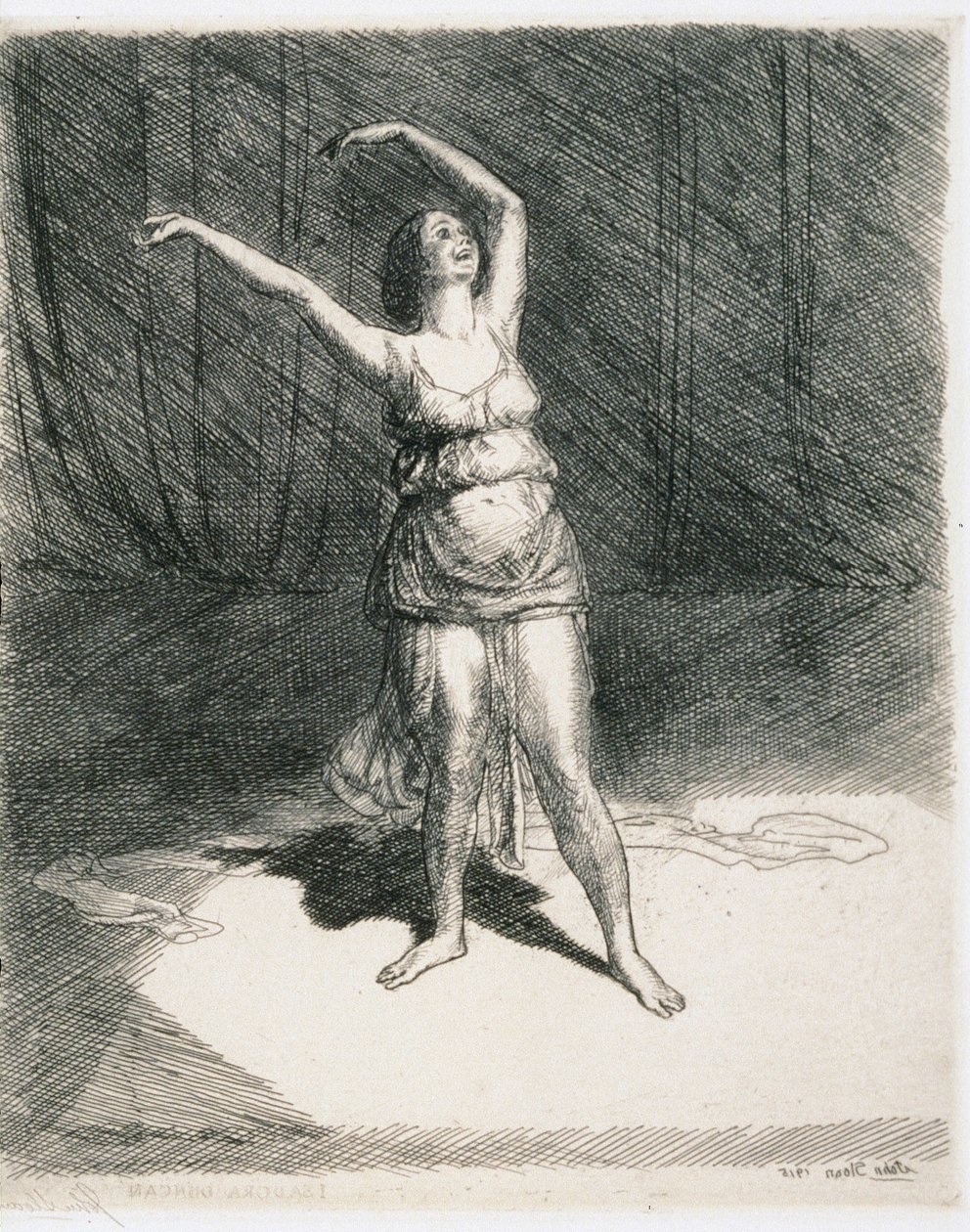 Isadora Duncan de John French Sloan