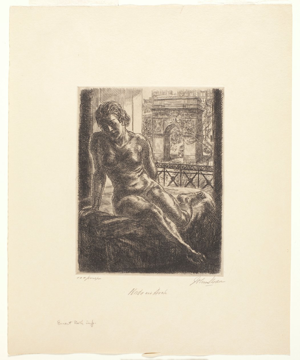 Nu e Arco de John French Sloan