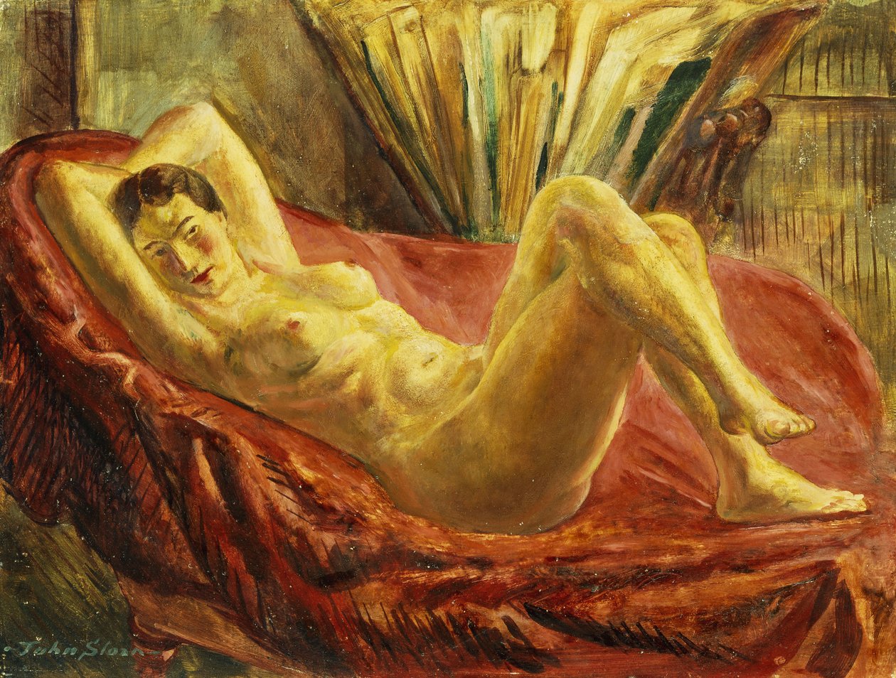 Caso de Nudez e Portfólio de John French Sloan