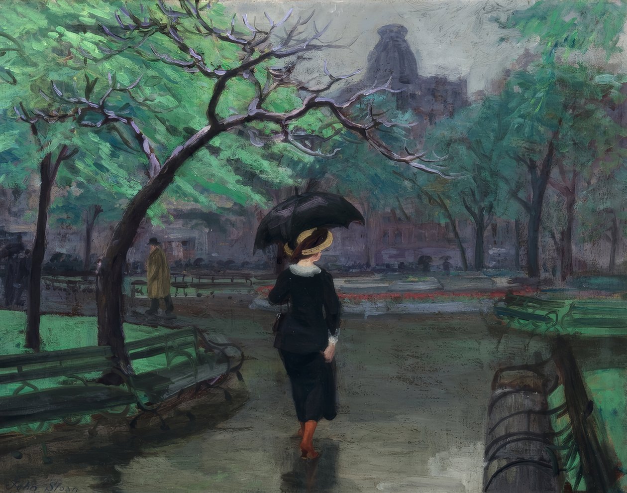 paisagem de John French Sloan