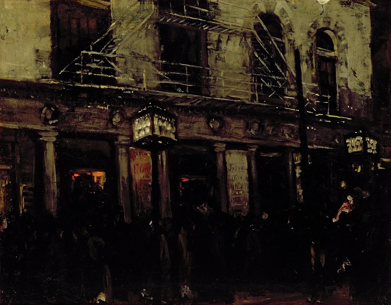 Walnut Street Theater, Filadélfia de John French Sloan