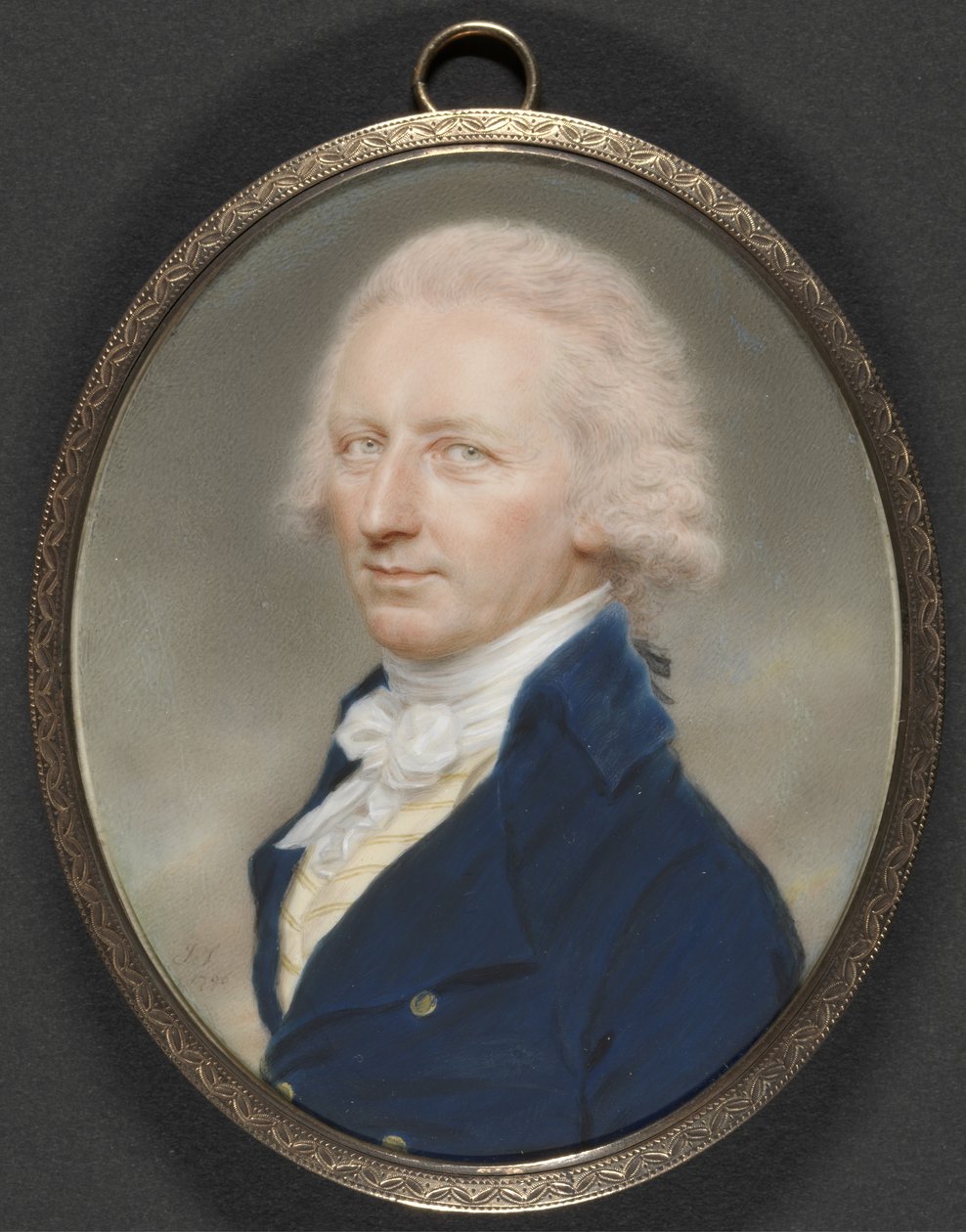 General Stevenson, 1796 (óleo em marfim) de John Smart
