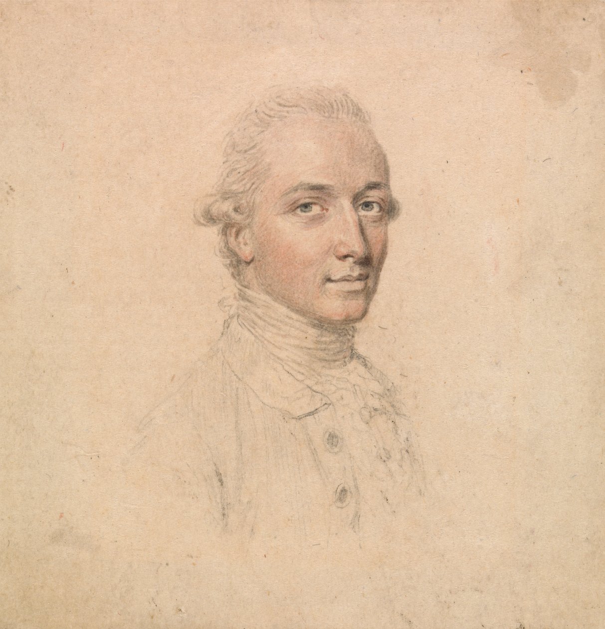Retrato de um Jovem retirado da Vida, virado para a direita de John Smart
