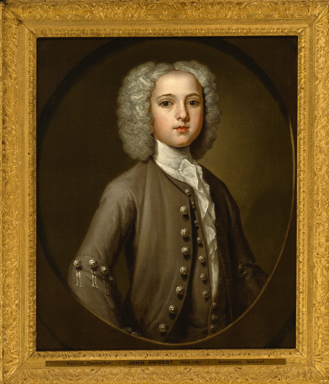 Retrato de Samuel Pemberton, 1734 de John Smibert