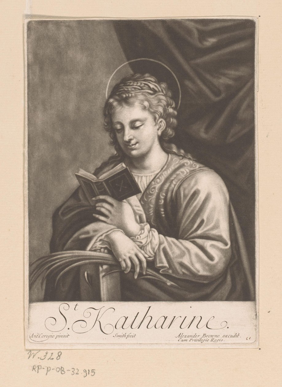 H. Catarina de Alexandria de John Smith