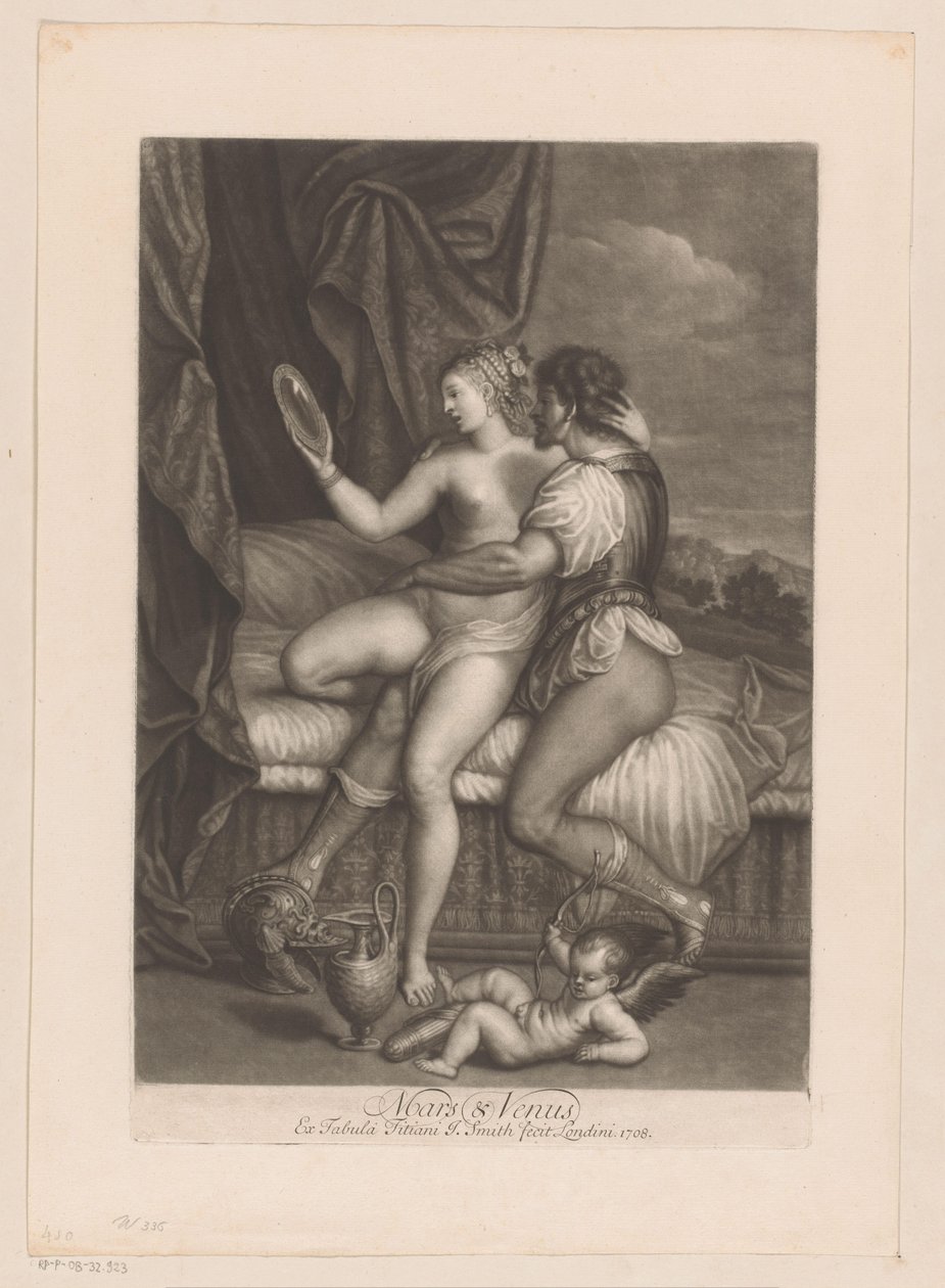 Marte e Vênus na cama Marte e Vênus (título no objeto) Casos de amor dos deuses (título da série) Amores dos Deuses (título da série) de John Smith