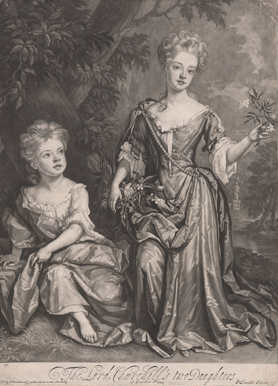 Henrietta e Anne Churchill de John Smith